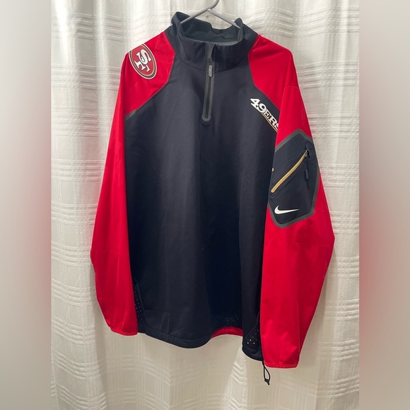 Nike Other - Nike On Field 49ers 1/4 zip pullover